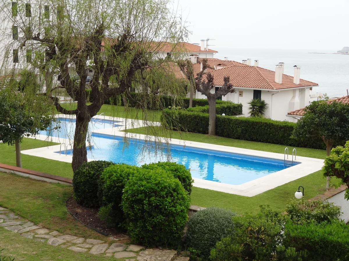 Ferienwohnung Ground Floor Sea View Sitges Exterior foto
